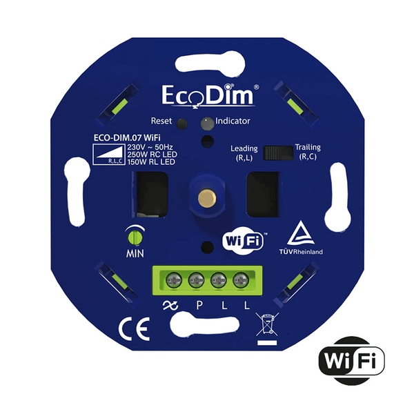 Ściemniacz LED WiFi Push/obrót 0-250W (RLC)ECO-DIM.07-WIFI MDRLED®