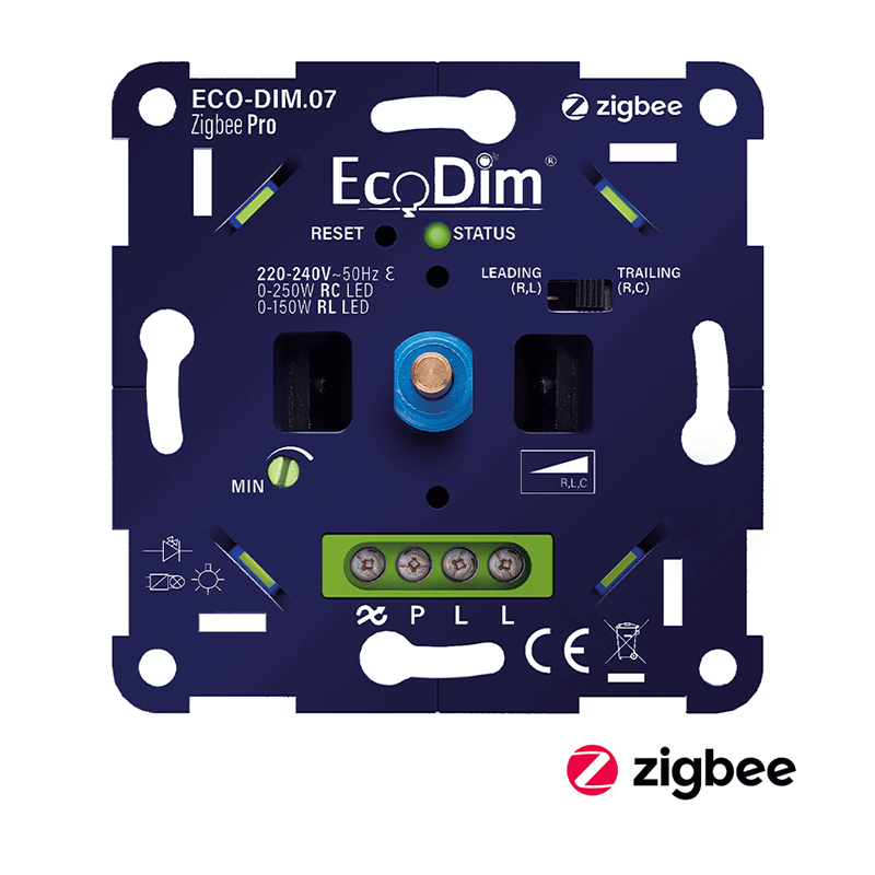 LED-DIMMER ZIGBEE PRO DRÜCKEN/DREHEN 0-250W (RLC) MDRLED®