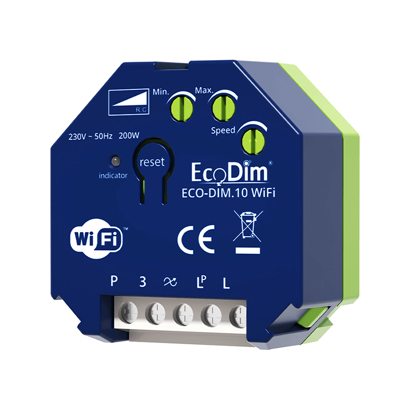 MODUŁ MONTAŻOWY ŚCIEMNIACZ LED WIFI 200WECO-DIM.10-WIFI MDRLED®