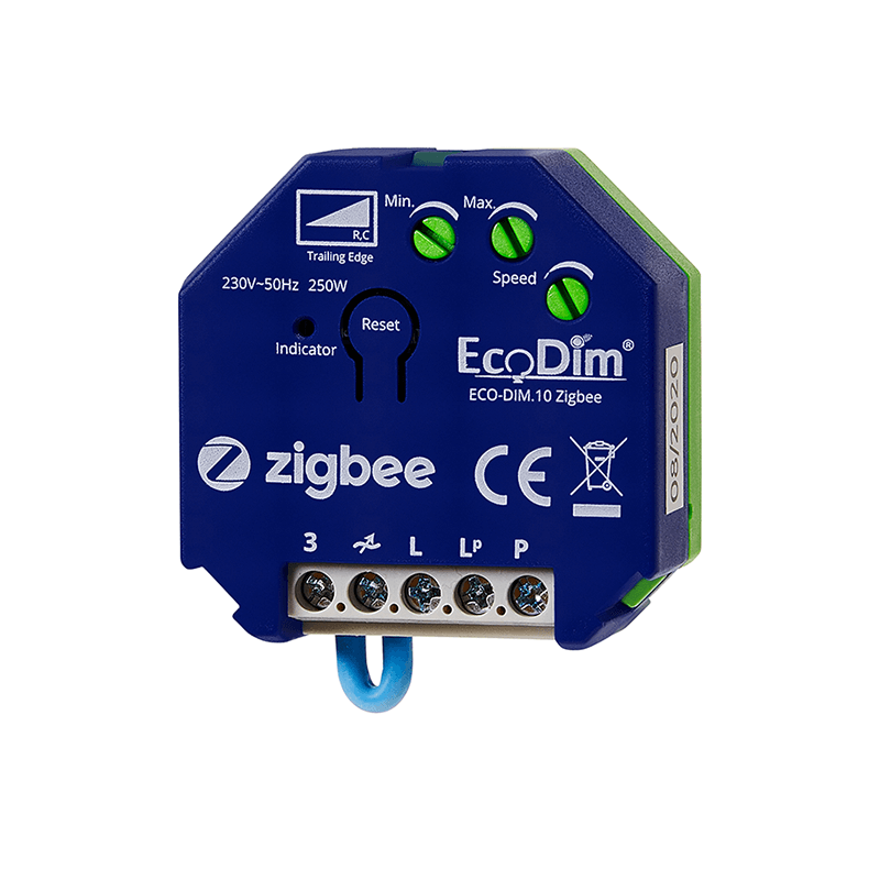 MODUŁ MONTOWANY DO ŚCIEMNIACZA LED ZIGBEE 250W ECO-DIM.10-ZIGBEE MDRLED®