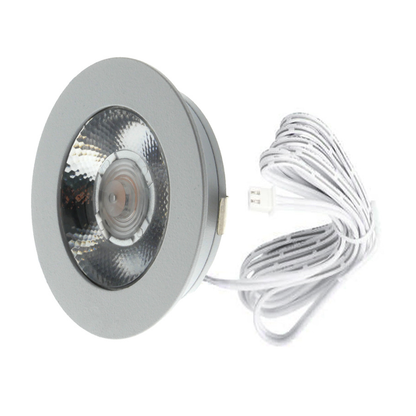 ECODIM ED-10044 LED MÖBELSPOT KLEIN EINBAUTIEFE IP54 WARMWEISS RUND WEISS 55MM MDRLED®