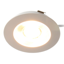 ECODIM ED-10044 LED MÖBELSPOT KLEIN EINBAUTIEFE IP54 WARMWEISS RUND WEISS 55MM MDRLED®