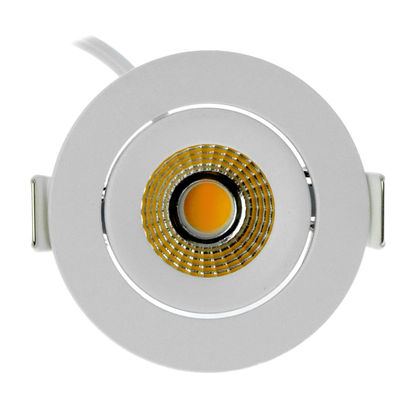 ECODIM ED-10058 LED EINBAUSTRAHLER KLEINE EINBAUTIEFE IP54 DIM TO WARM RUND WEISS 55MM MDRLED®