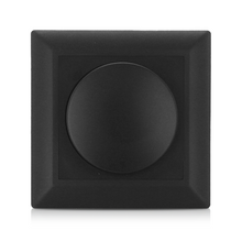 Dimmerknop Zwart Incl. Centraalplaat & Raamwerk – ECODIM ED-10002B