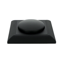 Dimmerknop Zwart Incl. Centraalplaat & Raamwerk – ECODIM ED-10002B
