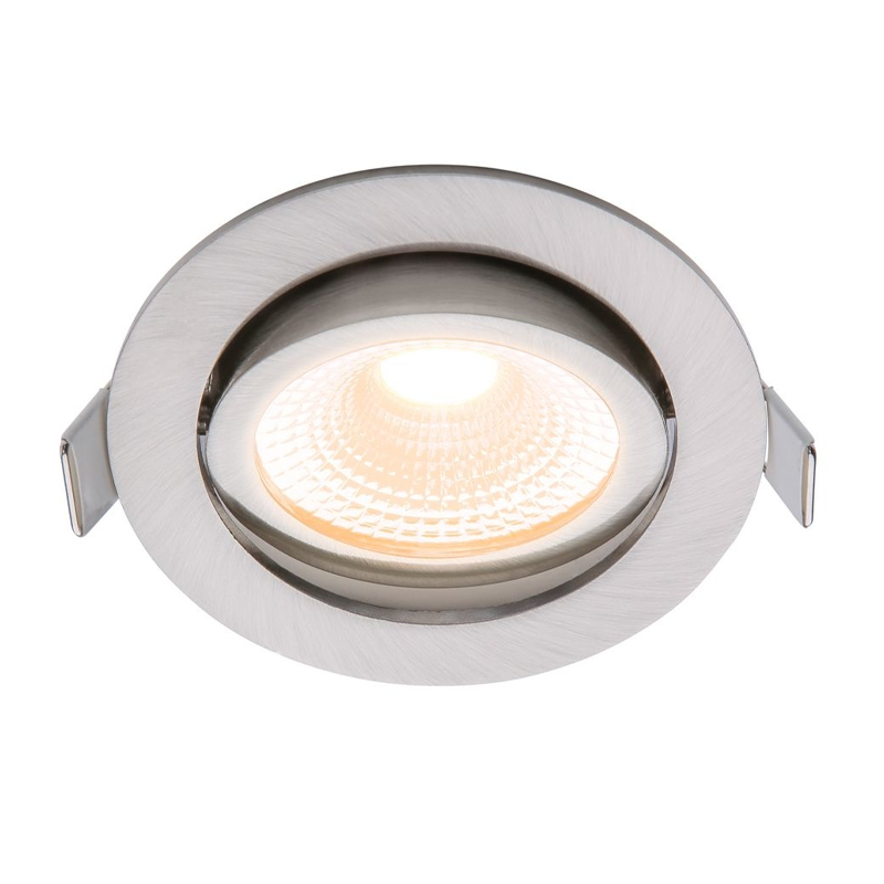 ECODIM ED-10024 LED REFLEKTOR WPUSZCZANY MAŁA GŁĘBOKOŚĆ BUDYNKU IP54 ŚCIEMNIANY DO CIEPŁEGO OKRĄGŁY WBUDOWANY NIKIEL 75MM MDRLED®