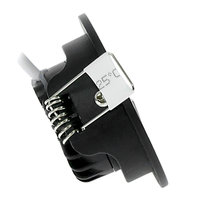 ECODIM ED-10060 LED EINBAUSTRAHLER NIEDRIGE EINBAUTIEFE IP54 DIM TO WARM RUND SCHWARZ 55MM.MDRLED®