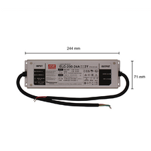 MEANWELL 24V-TREIBER IP65 200W MDRLED®