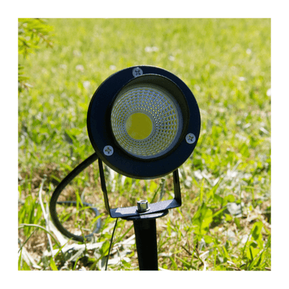 LED TUINSPOT MET GRONDPEN 9W RGB MDRLED®