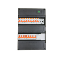 3-Fase Groepenkast 9x B16 Aardlekautomaat + 3-Fase B16 + WCD + Beltrafo