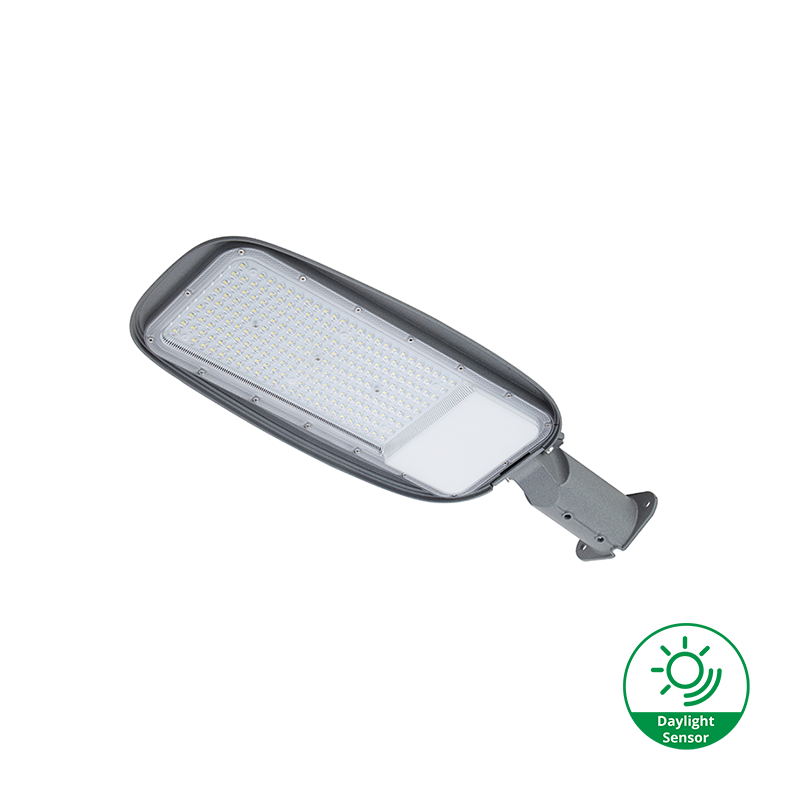 Lampa uliczna LED z wbudowanym czujnikiem światła dziennego – 50W MDRLED®