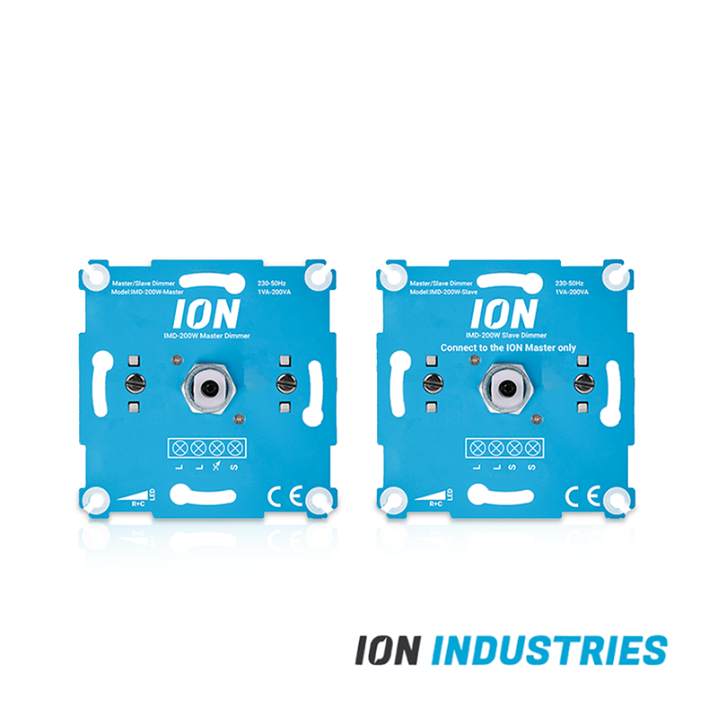 TRIAC LED MASTER-SLAVE DIMMER | 0.3-200 WATT | ION INDUSTRIES