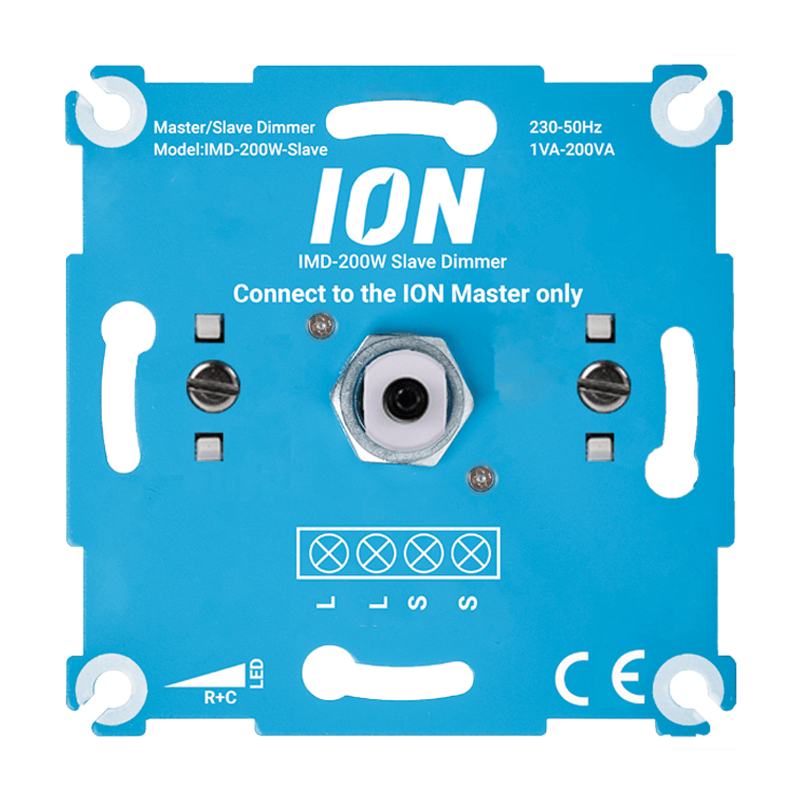 TRIAC LED MASTER-SLAVE DIMMER | 0.3-200 WATT | ION INDUSTRIES