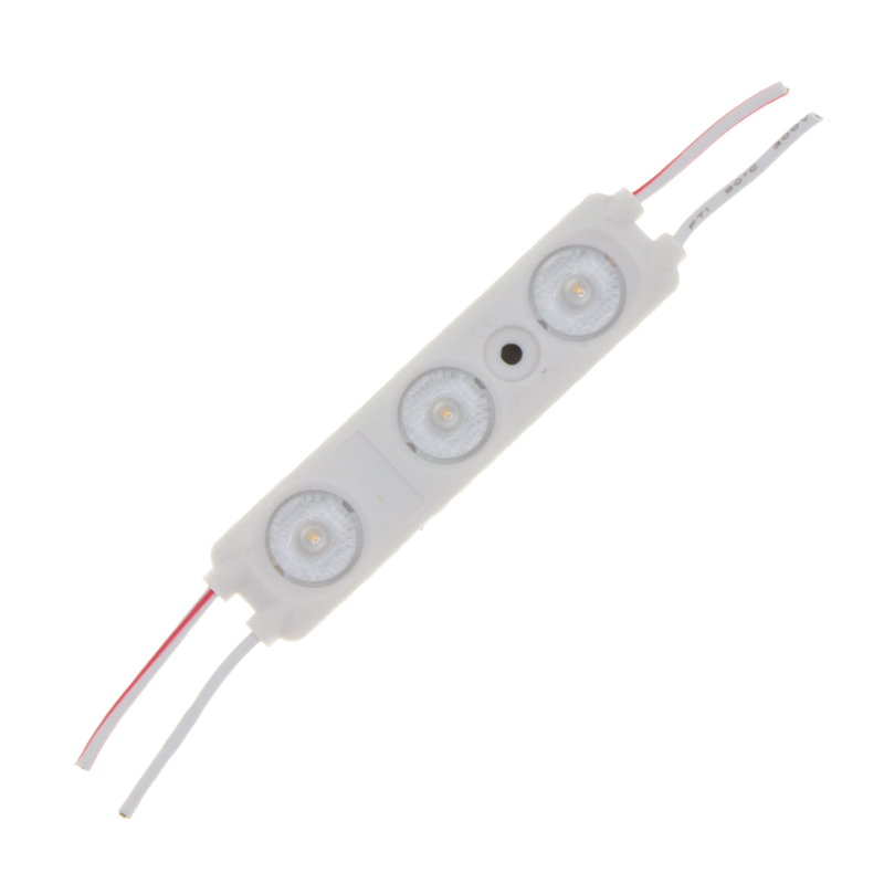 LED MODULE 2835 1.2W 12V IP65 BAT-WIN LENS 3000K 20 stuks MDRLED®