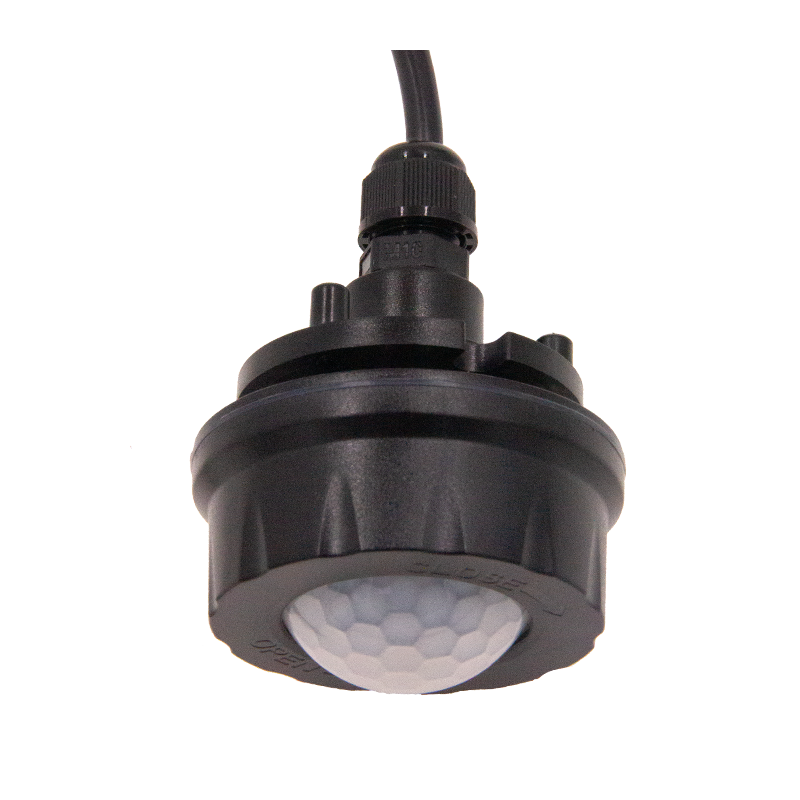 HAISEN SCREW IN | PIR/DAGLICHT SENSOR | ZWART