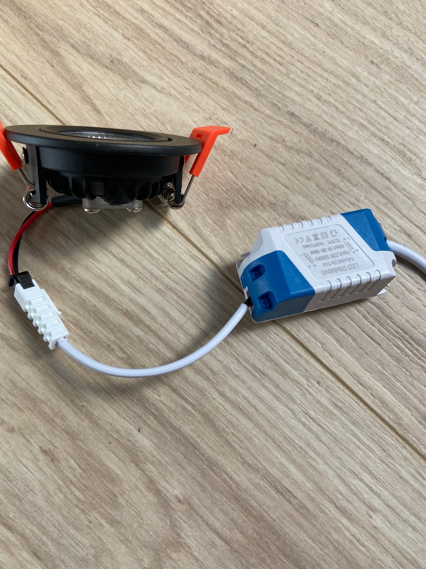 MINI Power LED-spot van MDRLED® – Krachtige 3W COB LED-Spot, 2700K, Mat Zwart, Ø55mm