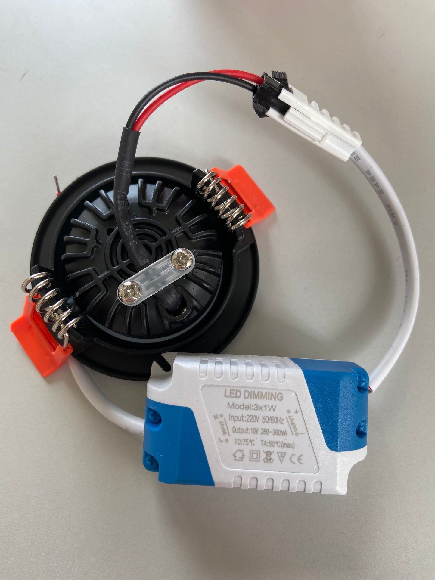 MINI Power LED-spot van MDRLED® – Krachtige 3W COB LED-Spot, 2700K, Mat Zwart, Ø55mm