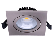 LED-Einbaustrahler Slim-Fit 6W Dimmbar Silber 2700K MDRLED®