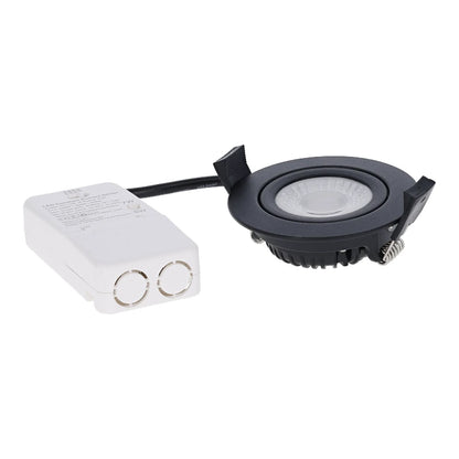 Inbouwspot Zwart D2W 5W 7W IP65 CCT