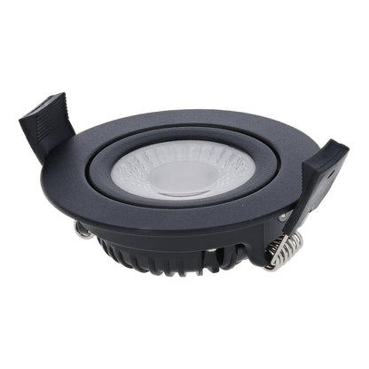 Inbouwspot Zwart D2W 5W 7W IP65 CCT