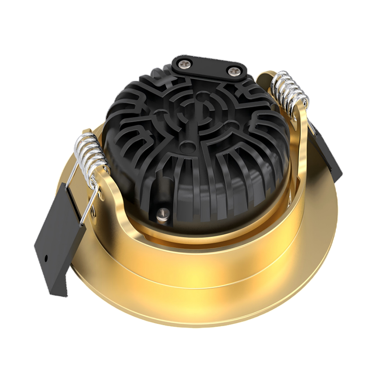 LED Inbouwspot Brass 5W 7W IP65 Dimbaar CCT