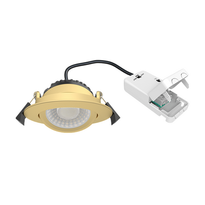 LED Inbouwspot Brass 5W 7W IP65 Dimbaar CCT