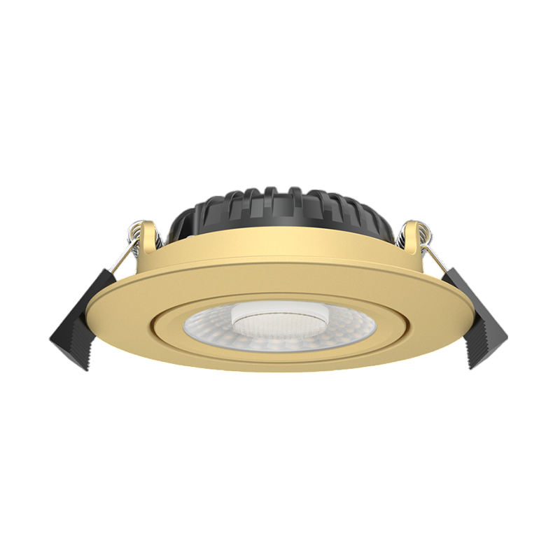 LED Inbouwspot Brass 5W 7W IP65 Dimbaar CCT