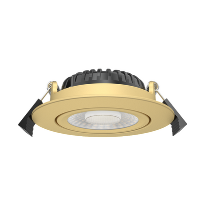 LED Inbouwspot Brass 5W 7W IP65 Dimbaar CCT