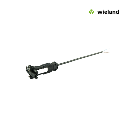 MDRLED® Wieland GST18I3 T-Splitter Met Aansluitsnoer 0,3m – 1 mm² – Zwart