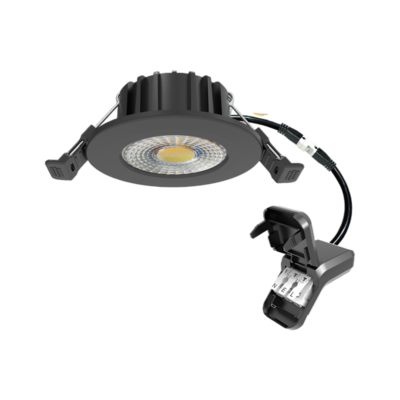 LED Inbouwspot 6W | Dimbaar | IP65 | CCT-Schakelaar | MDRLED® | Zwart, Wit, Zilver, Messing, Koper