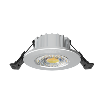LED Inbouwspot Zilver 6W | Dimbaar | IP65 | CCT-Schakelaar | MDRLED® | 5 Jaar Garantie