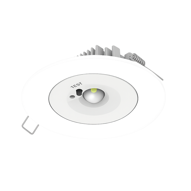 Noodverlichting  LED Inbouwspot 3W  550 lm  3 uur  Zelftest  5 jaar garantie