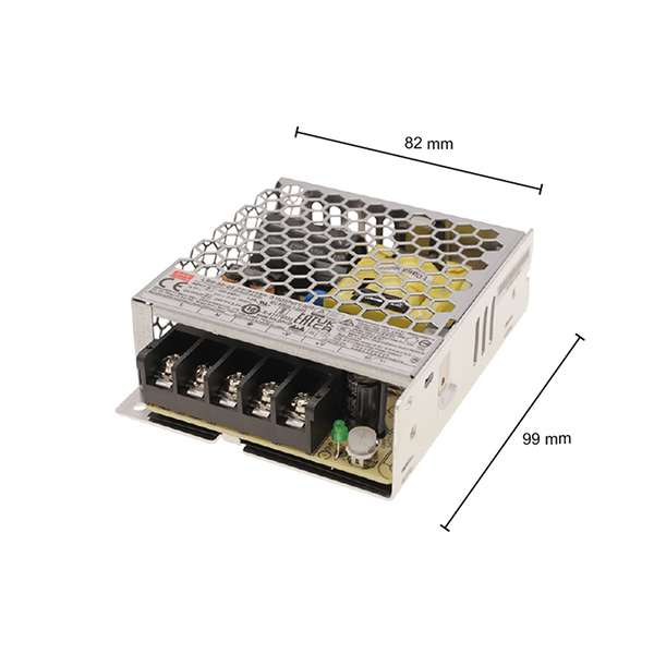 STEROWNIK MEANWELL 24V IP20 50W MDRLED®