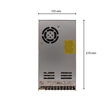 MeanWell 12V Treiber IP20 350W - MDRLED® 
