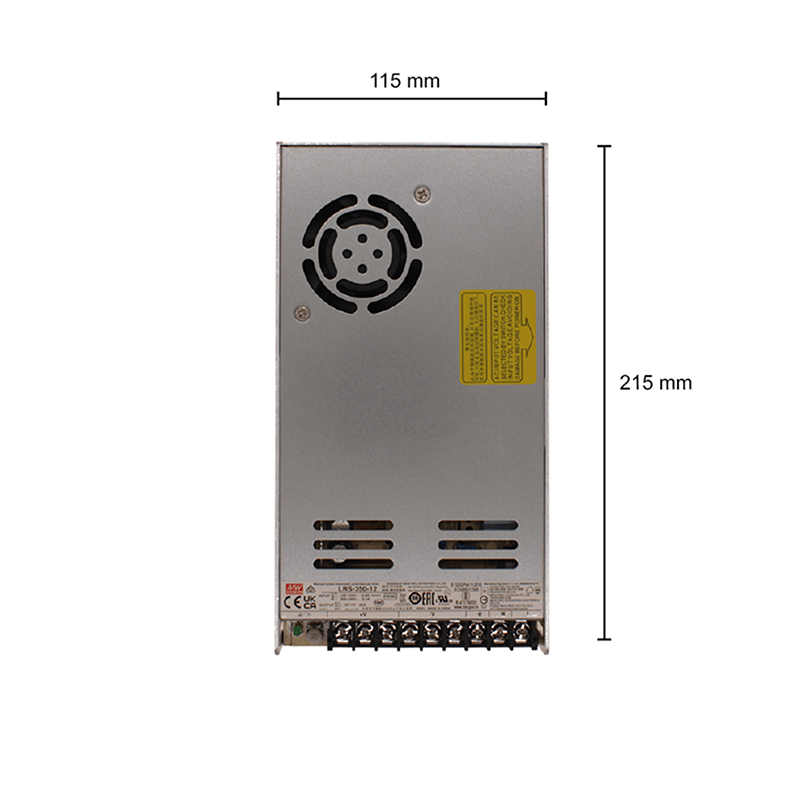 Sterownik MeanWell 12V IP20 350W - MDRLED® 