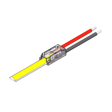 LED strip aansluitsnoer | 15cm | COB/SMD | 5mm | IP20 | 10 stuks