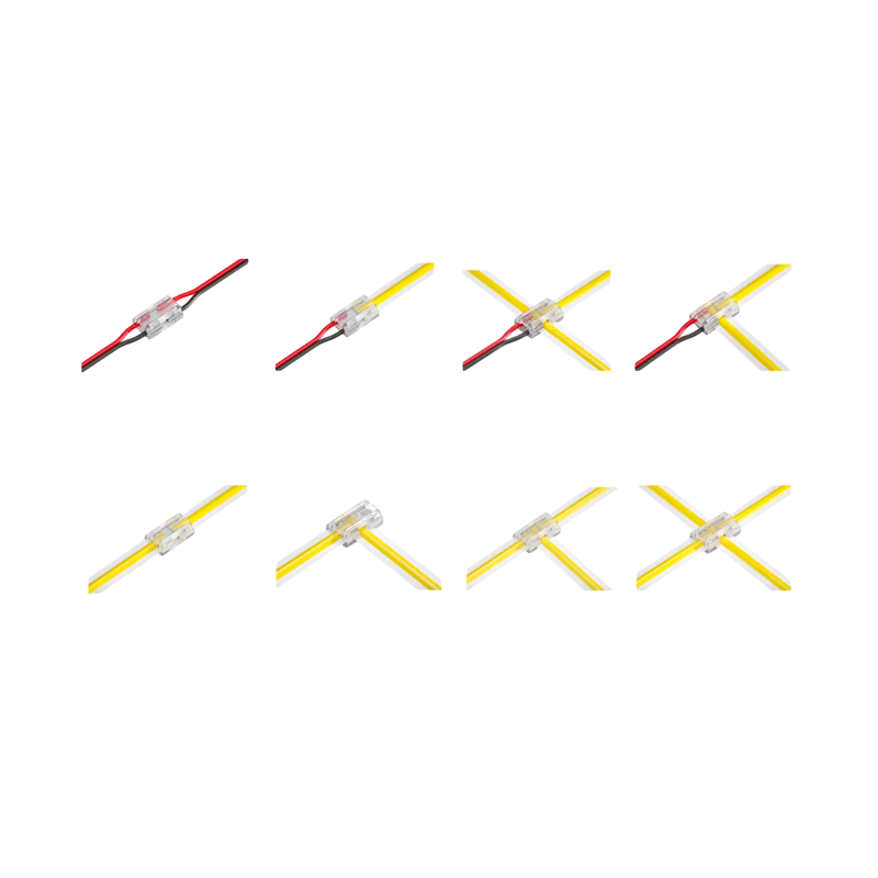 MDRLED® LEDstrip Connector 9-in-1 | 8mm | Single Color | COB/SMD | IP20 | Per 10 Stuks
