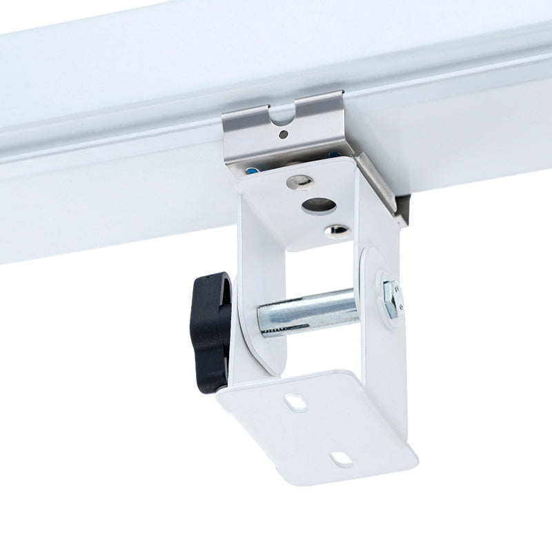 KANTELBARE OPHANGBEUGEL VOOR LICHTLIJN.