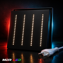 Louvre LED Paneel 60x60 Zwart 30W – UGR<16 – CCT Switch – Philips Driver
