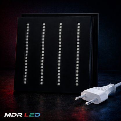 Louvre LED Paneel 60x60 Zwart 30W – UGR<16 – CCT Switch – Philips Driver