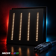 Louvre LED Paneel 60x60 Zwart 30W Dimbaar – UGR<16 – CCT Switch – 3-SWP
