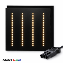 Louvre LED Paneel 60x60 Zwart 30W – UGR<16 – CCT Switch – Met 3-SWP Snoer