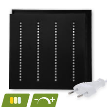 Louvre LED Paneel 60x60 Zwart 30W Dimbaar – UGR<16 – CCT Switch – Eurosnoer