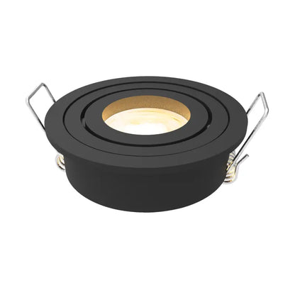 MR11 Inbouwarmatuur Zwart – Aluminium – Ø58 mm – Compact – MDRLED®