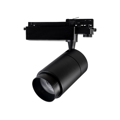 3-Fase Railspot 30W Zwart  Zoombaar 15°–60°  Dimbaar   CRI>82 4000K