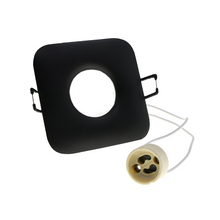 GU10 LEUCHTE QUADRATISCH SCHWARZ MDRLED®