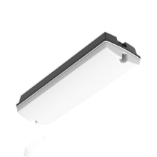 BULKHEAD   3W  ZWART  MILKY COVER MDRLED®