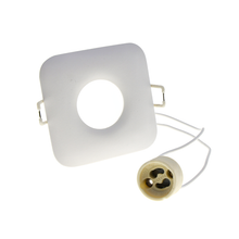 GU10 LEUCHTE QUADRATISCH Schwarz oder WEISS MDRLED®