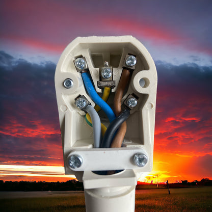 Perilex Kabel 5x2.5mm 2meter Zwart, Neopreen zeer veilig 11.000 Watt  MDR LED®
