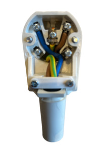 MDRLED® Perilex Verloopkabel – 3x2.5mm Naar 16A 230V – Neopreen – Zwart